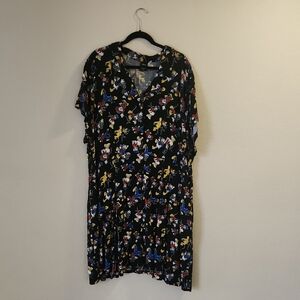 Disney Black Dress with Mickey, Minnie, Daisy, Pluto, Goofy, & Donald Duck 5X